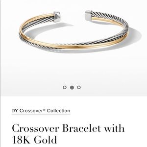 David Yurman Crossover 18K Bracelet